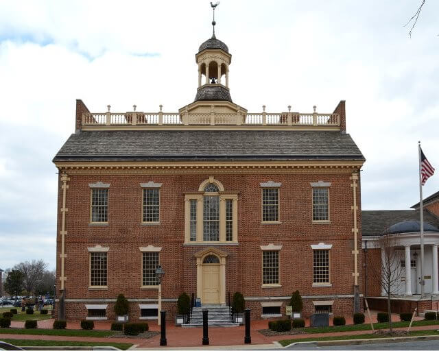 Old State House in Dover Delaware